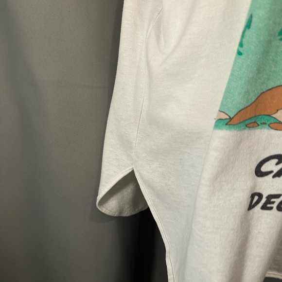 Vintage 80s Single Stitch Capricorn Zodiac Graphic Tee Signed Sharelle - Picture 7 of 10